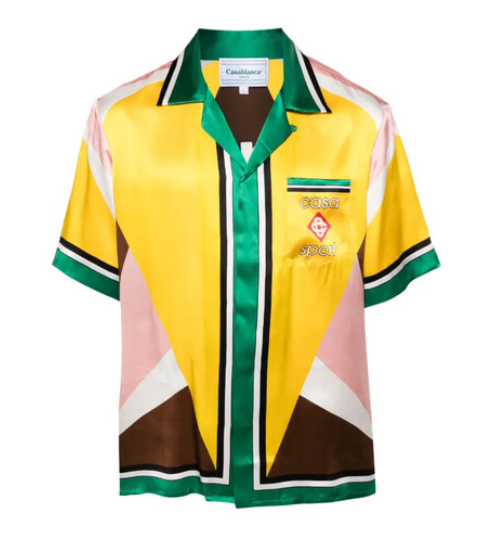 Casablanca Casa Sport Silk Shirt