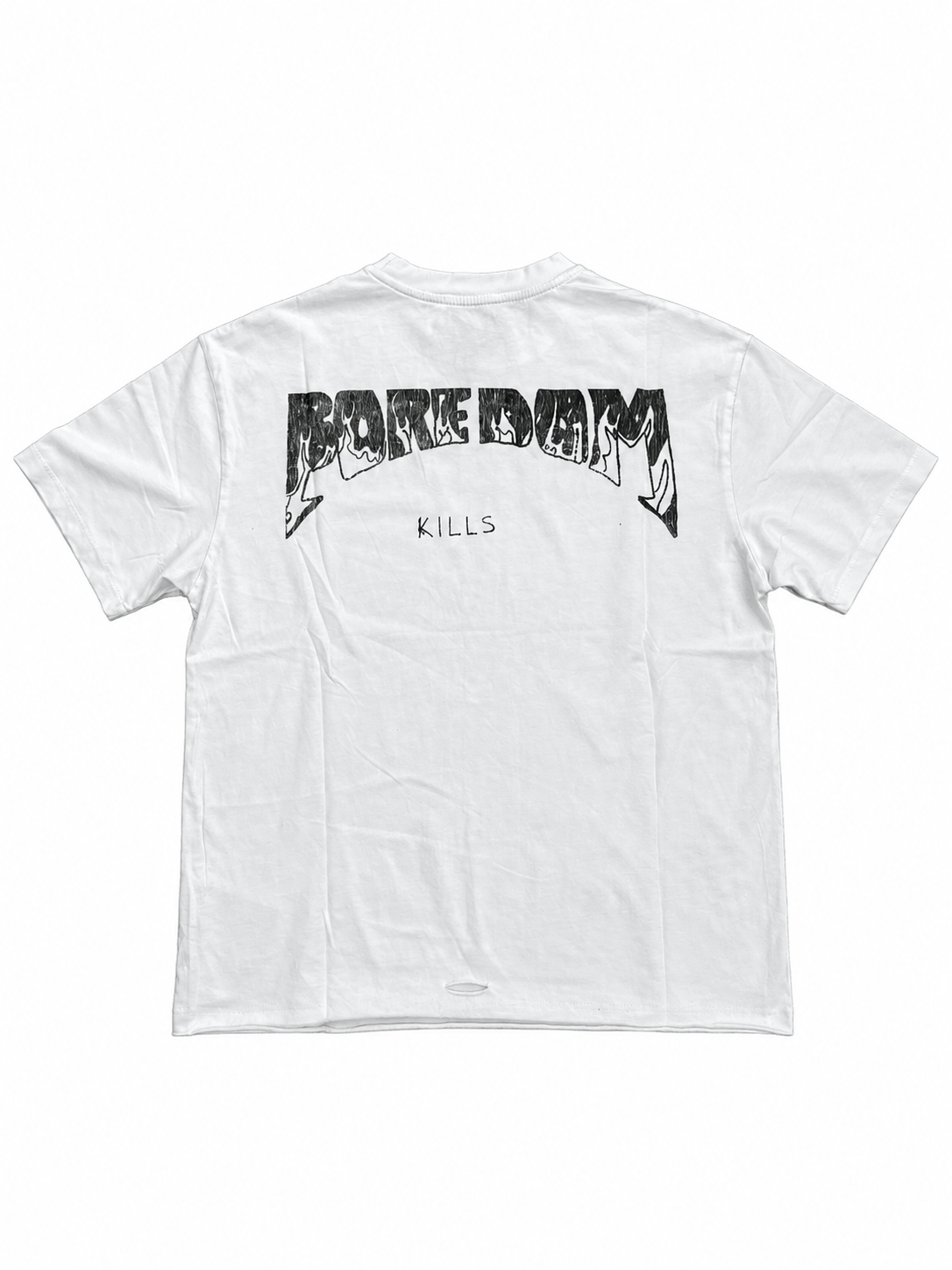 Boredom Kills Cream Boredom tee