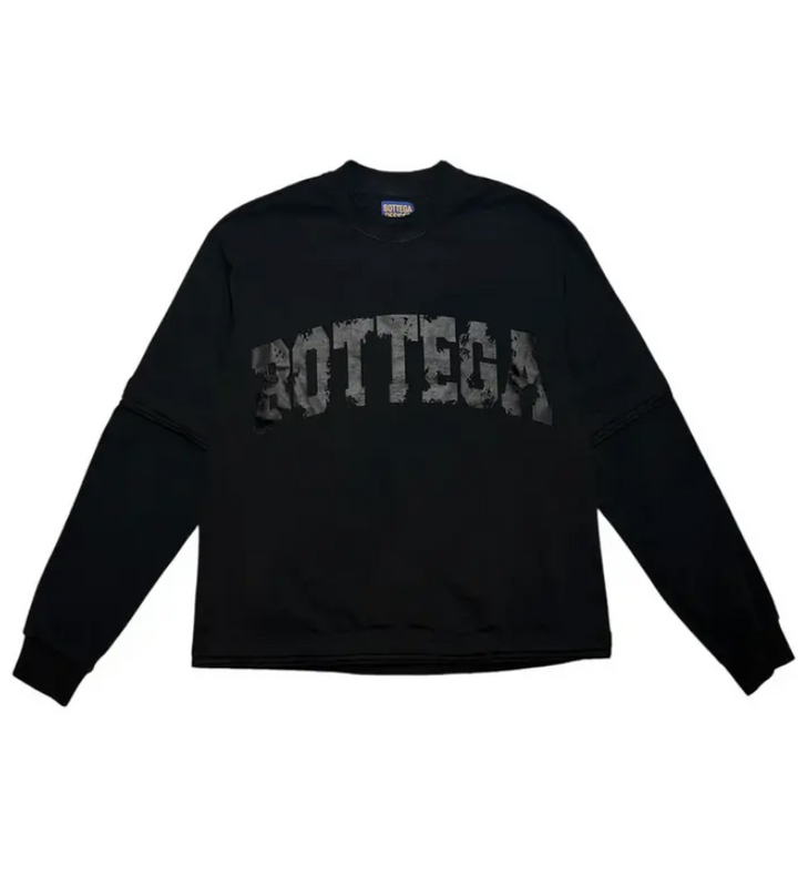 Bottega Desires War L/S Tee Black
