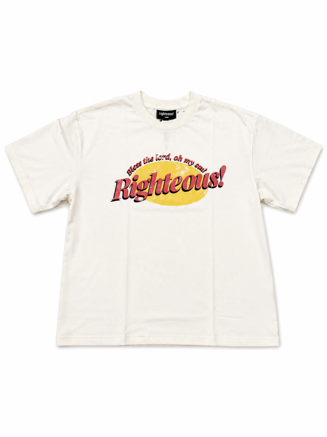 We Are Righteous 'Bless The Lord' tee white