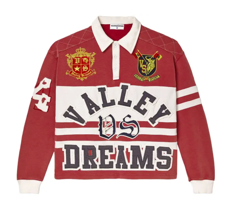 Vale Dreams Redwood Rugby Shirt