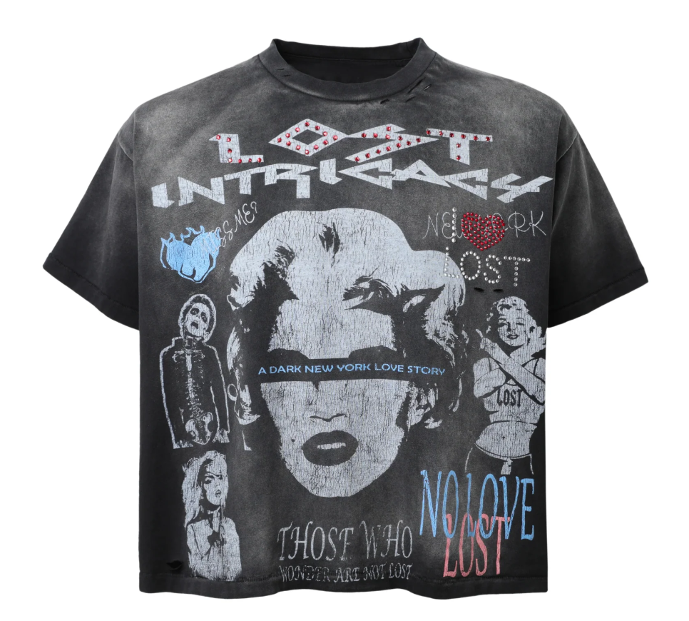 Lost Intricacy 'Love Lost' Black Tee