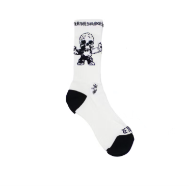 Chrome Hearts Foti Socks white
