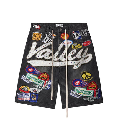 Vale Forever 1980s Jorts Black Wash Image