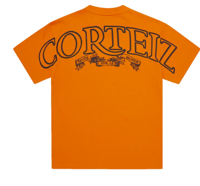 Corteiz Royale Heavyweight Tee Orange