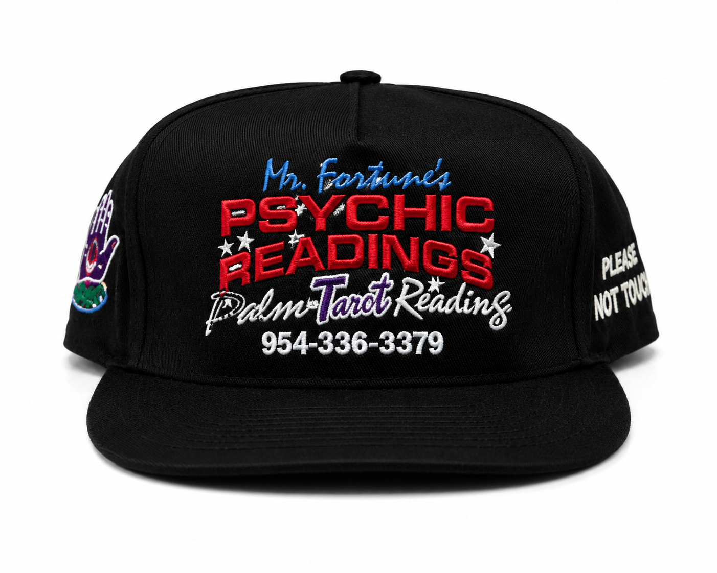 Better With Age Tarot Vintage Hat Black