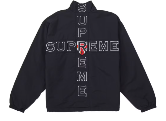 Supreme Cross Black Track Suit