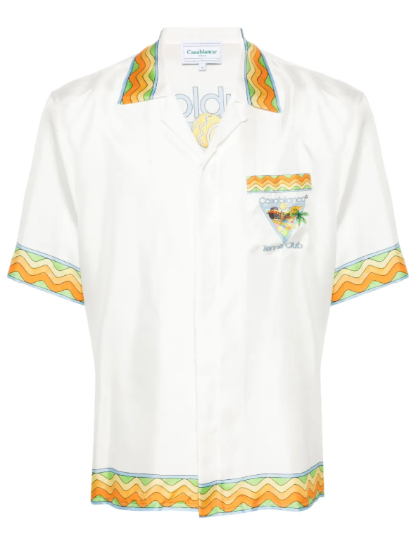 Casablanca Afro Cubism silk shirt