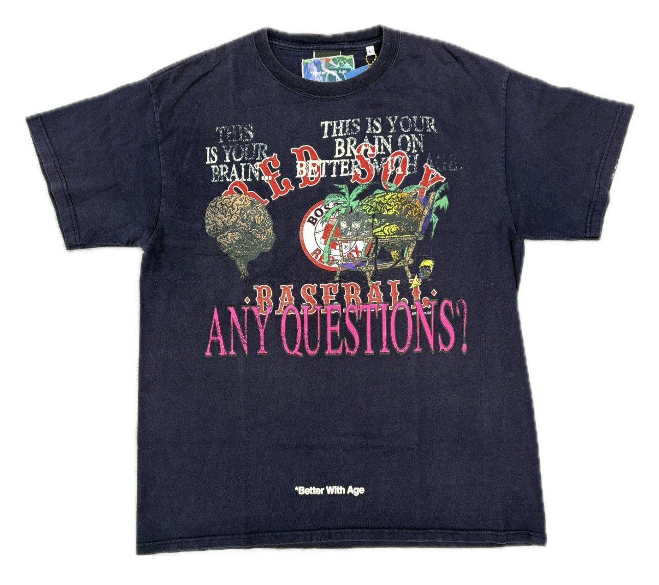 Better With Age Mush Tee L