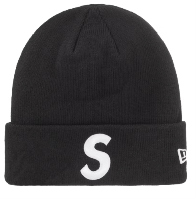 Supreme New Era S Logo Beanie Black