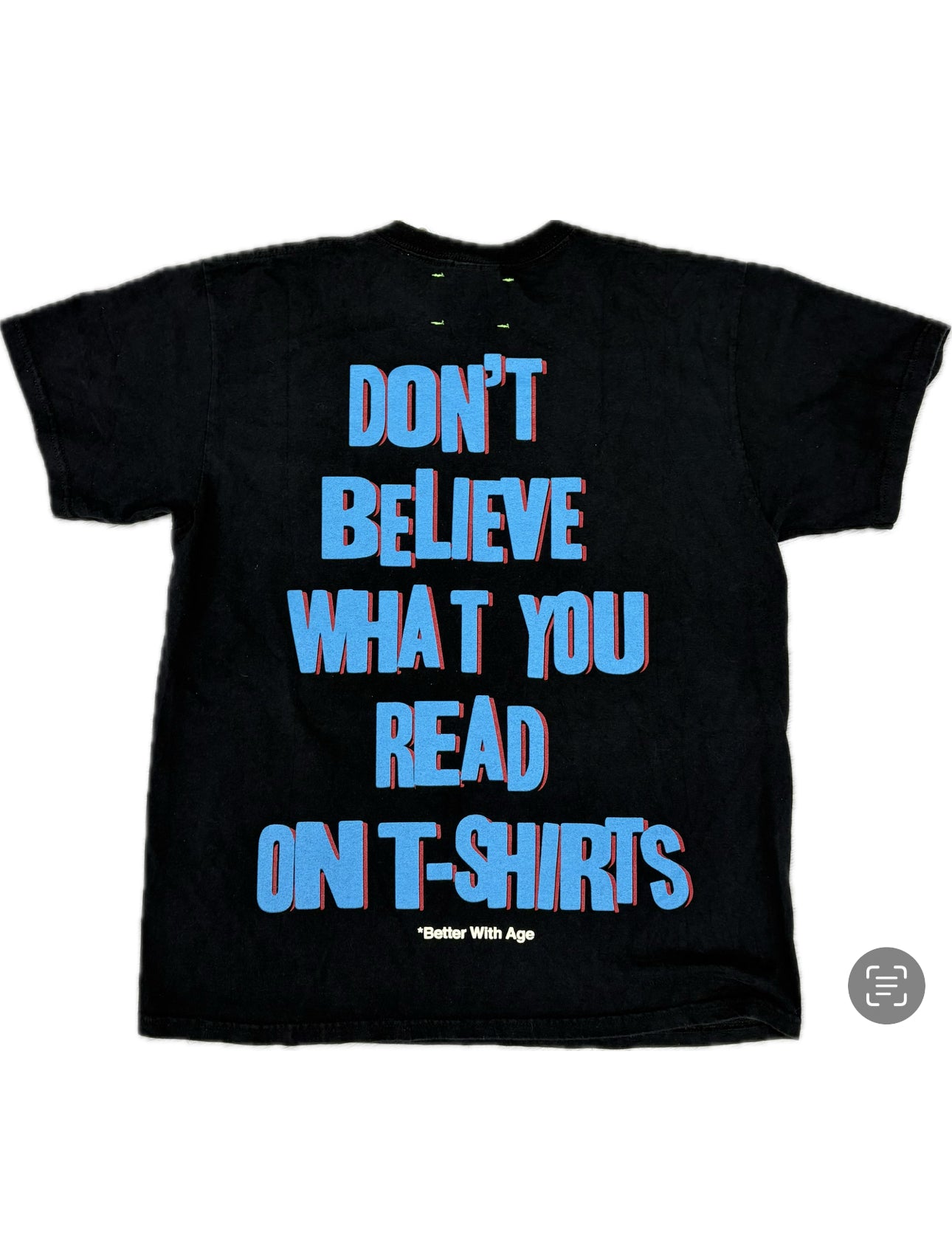 Better With Age- The Fake Tee Black