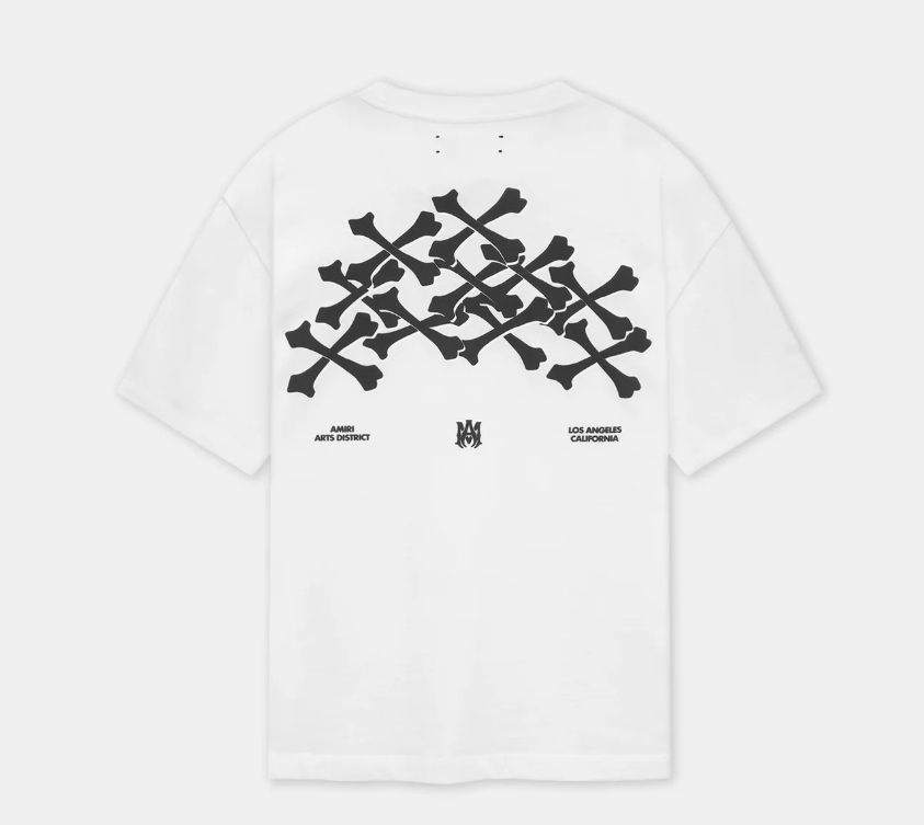 Amiri Bones Stacked cotton T-shirt