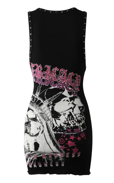 Lost Intricacy Fatal Empire Dress Black Pink