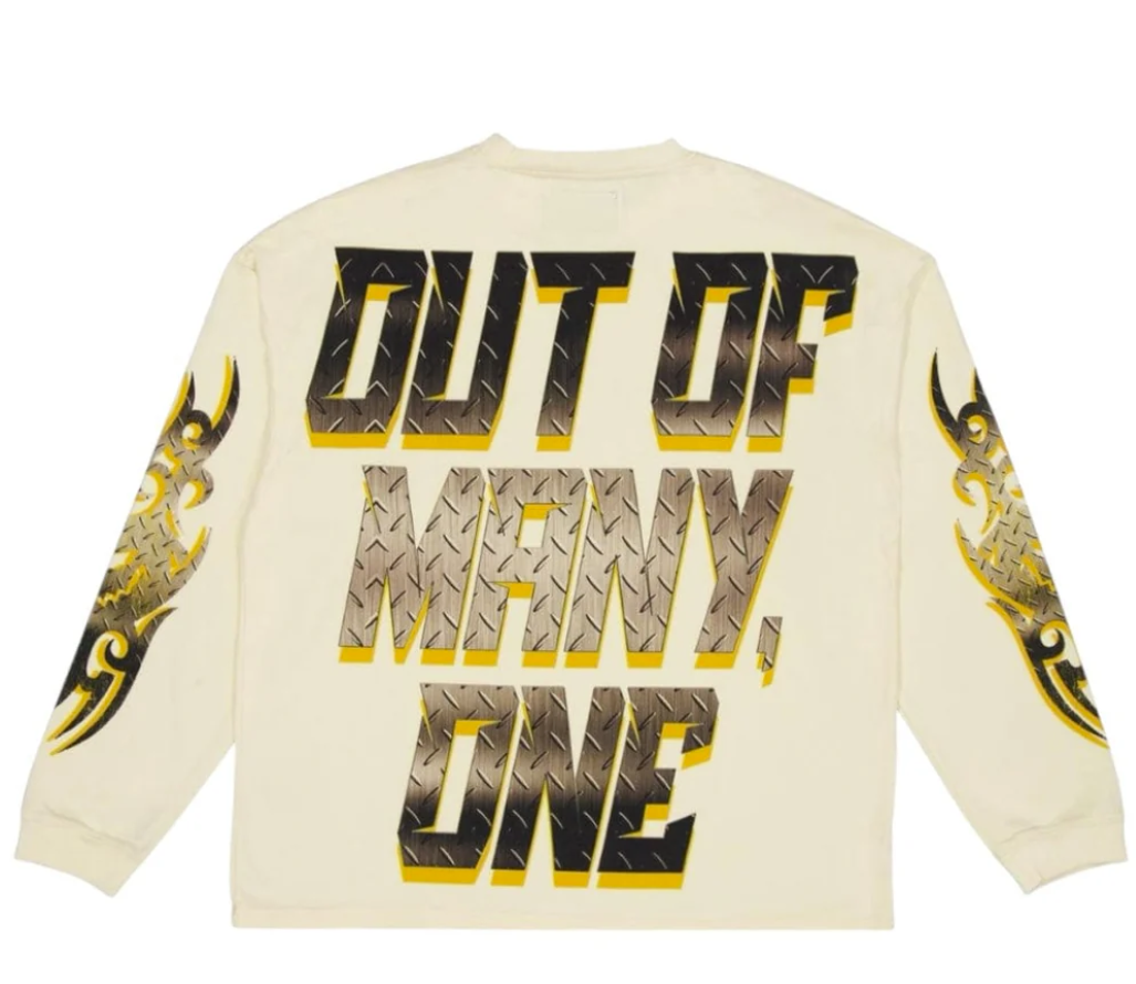 Godspeed Steel Sharpens Steel LS T Shirt (Bone)