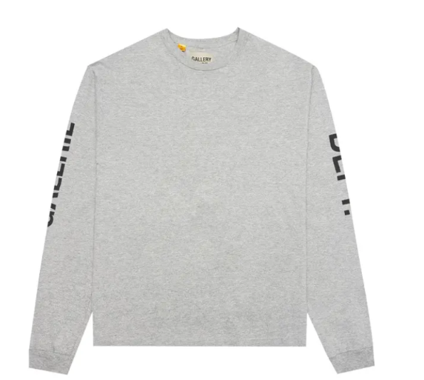 Gallery Dept. French Collector Long-Sleeve Tee 'Heather Grey'