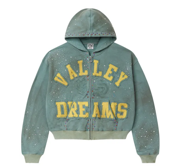 Vale Forever Bank Zip Up 'Dark Mint'