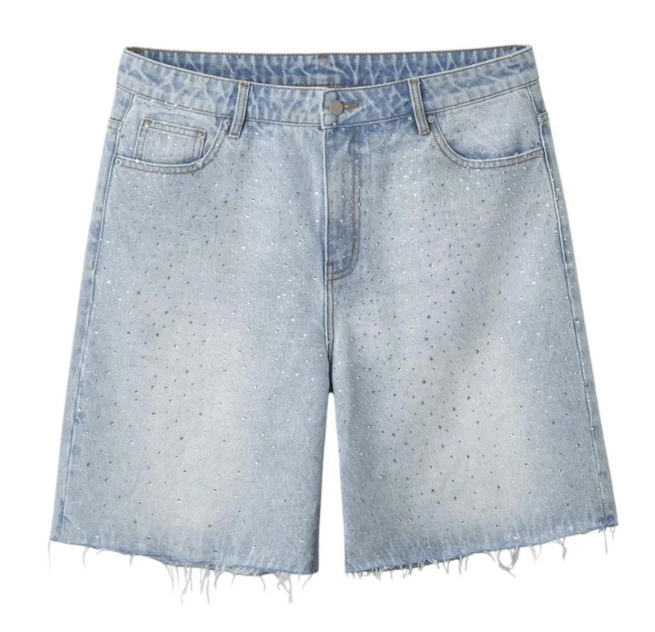 Happy Memories Don't Die HMDD C2G Billie Jean Shorts Blue