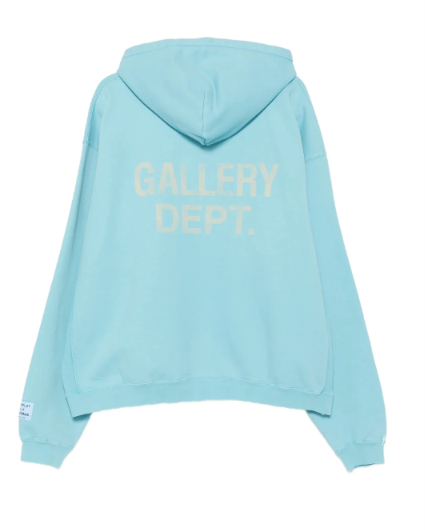 Gallery Dept. Paint-splatter Logo-print Hoodie