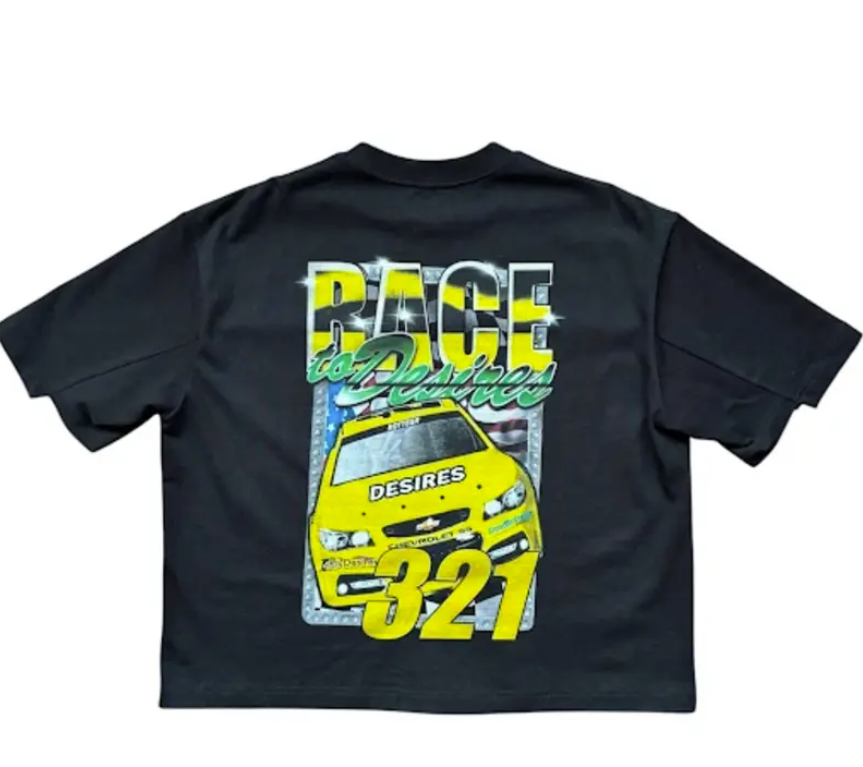 Bottega Desires Race T-Shirt Black