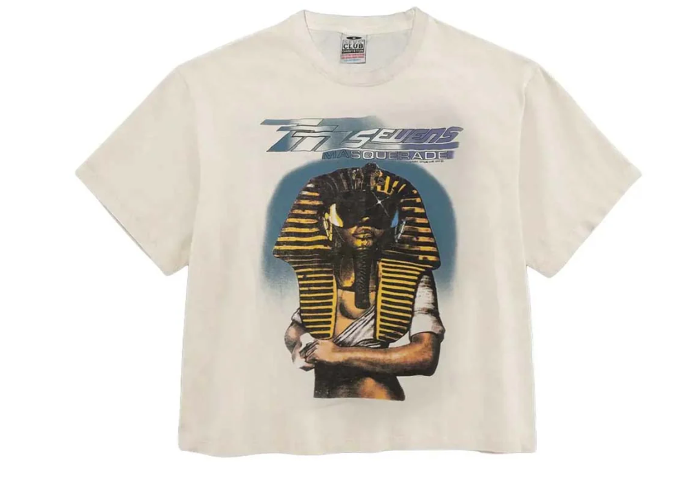 Triple Sevens White Masquerade Tee