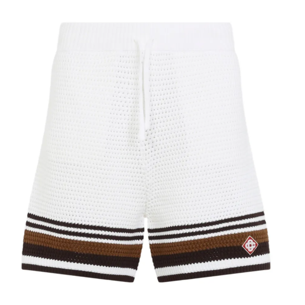 Casablanca cotton striped bermuda shorts