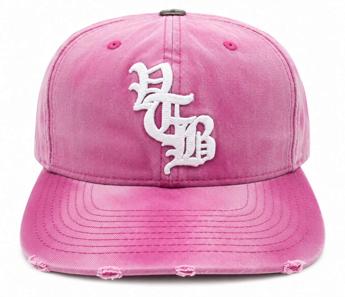 Vertabrae Pink Snapback