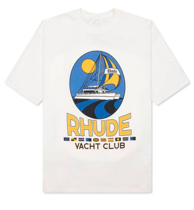 Rhude Yacht Club tee cream Image