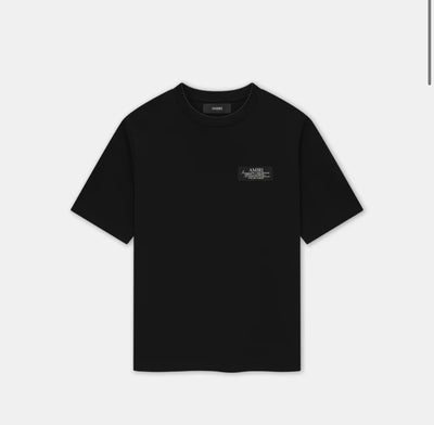 Amiri Spirit Logo T-shirt Black Image