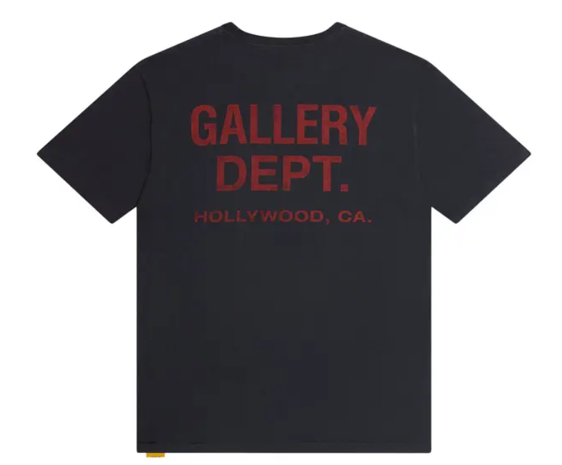 Gallery Dept. Souvenir Tee 'Black/Red'