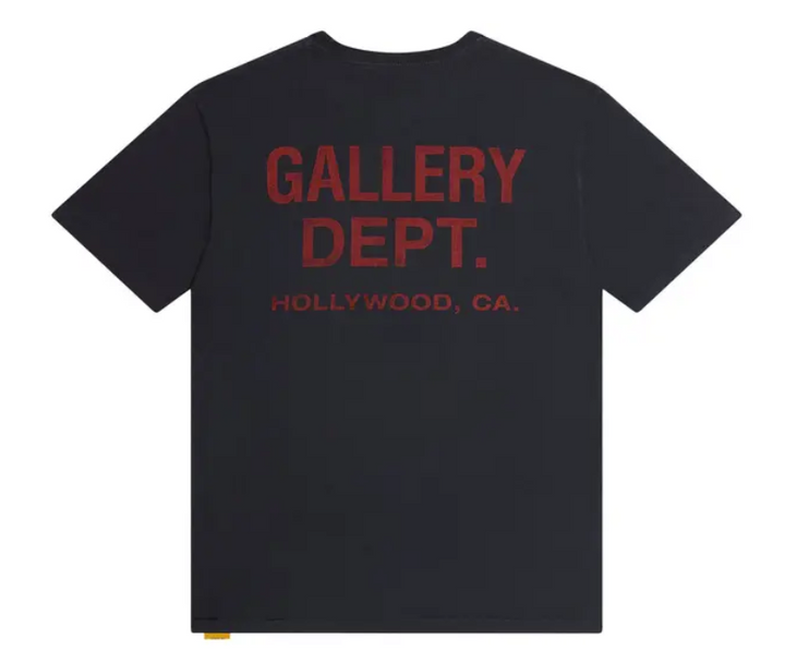 Gallery Dept. Souvenir Tee 'Black/Red'