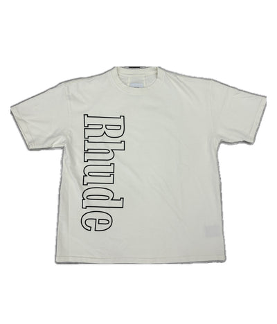 Rhude Side Logo Cream Image