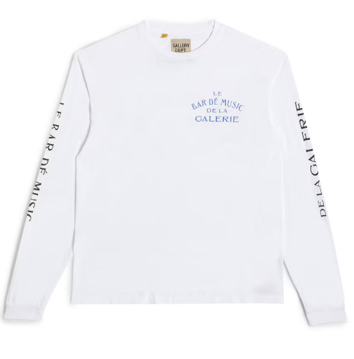 Gallery Dept. Le Bar Shop L/S Tee White
