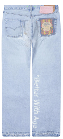 Better With Age Moniker Indigo Denim Jeans