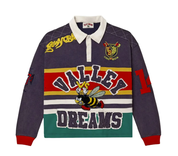 Vale embroidered polo shirt