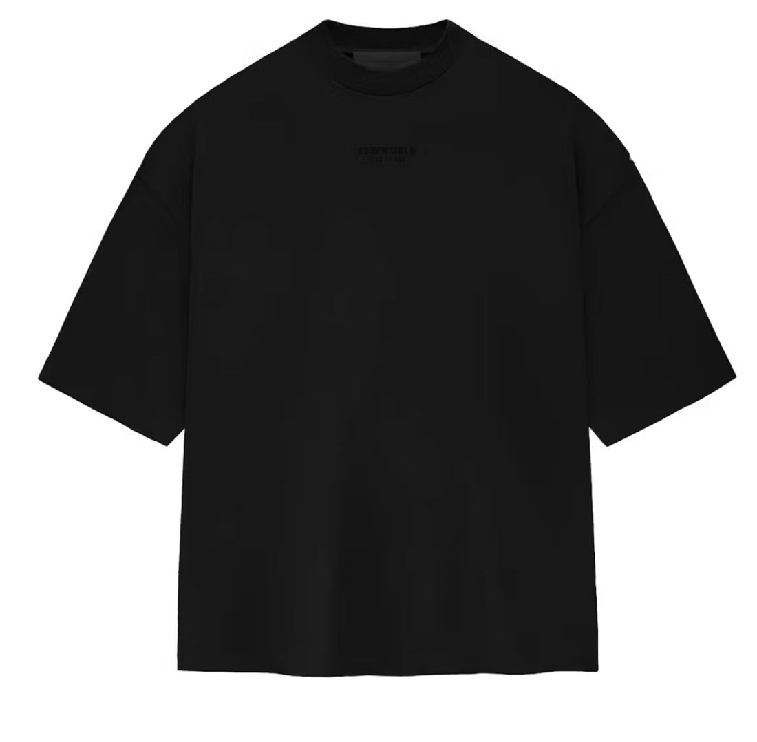 Fear of God Essentials Heavy Crewneck Tee Black