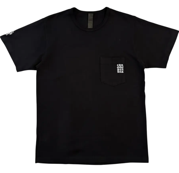 Chrome Hearts Embroidered Chart Logo Pocket Short Sleeve