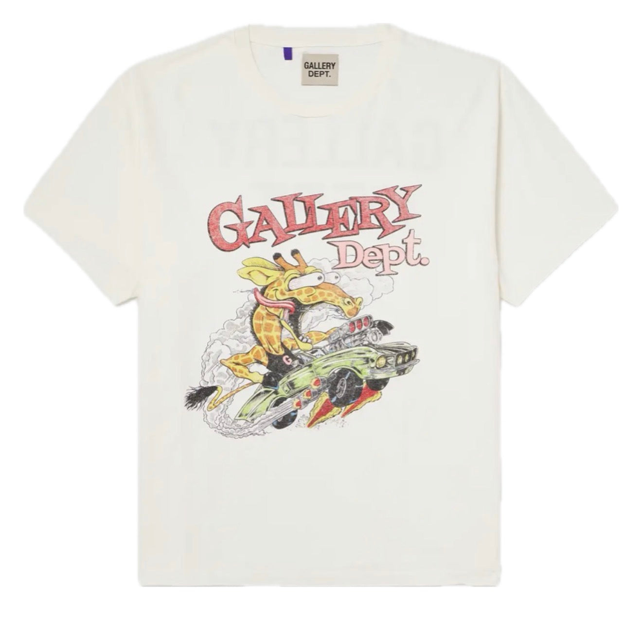 Gallery Dept. Giraffe Tee Archival White