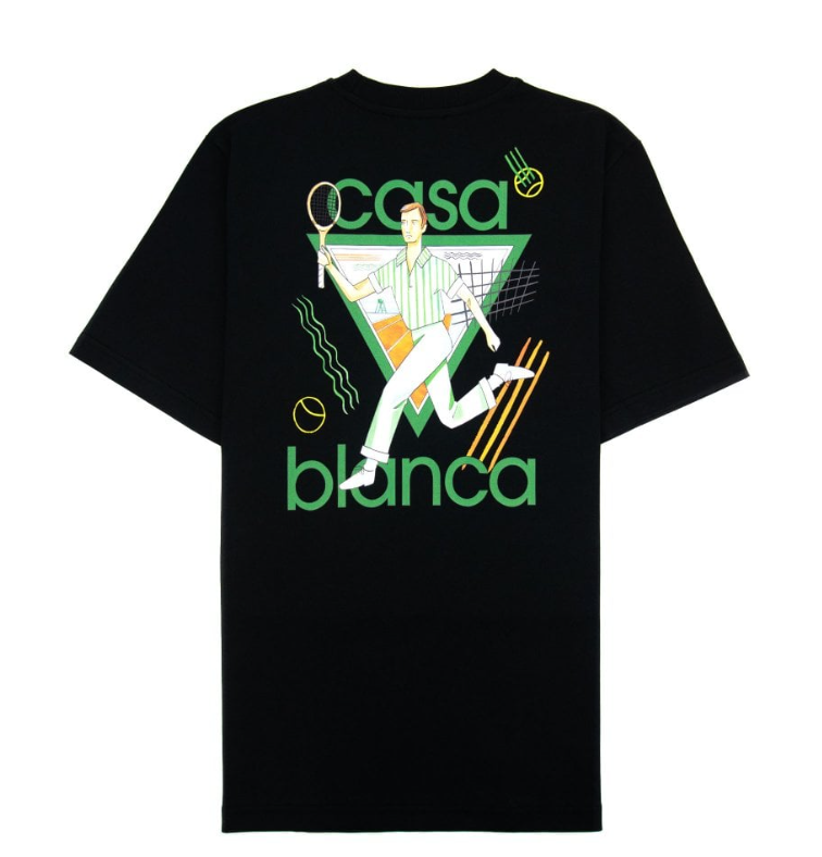 Casa Blanca Le Jeu Black Tshirt