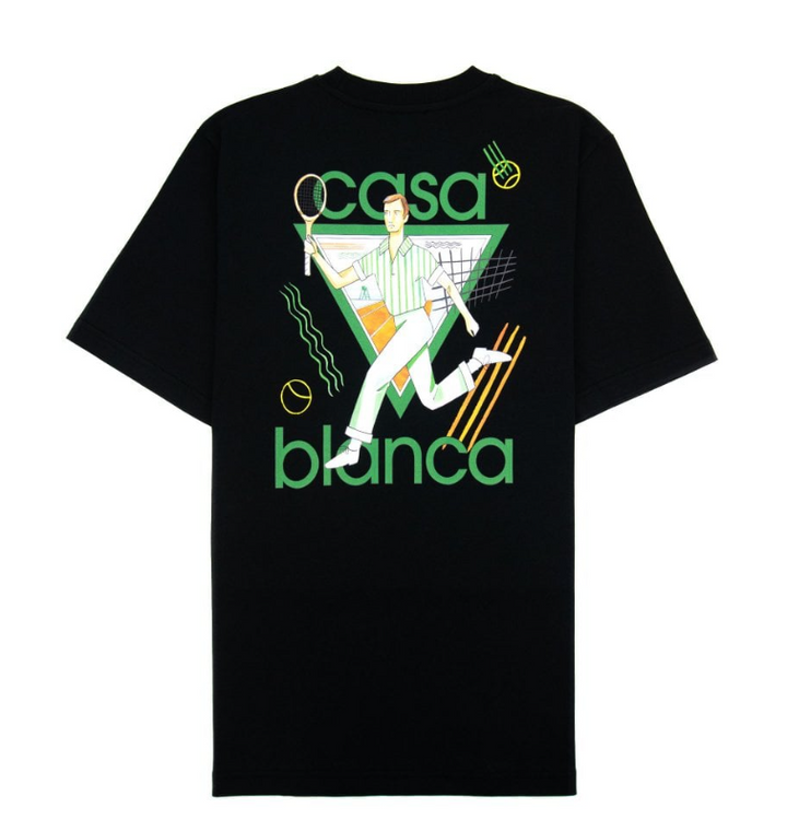 Casa Blanca Le Jeu Black Tshirt