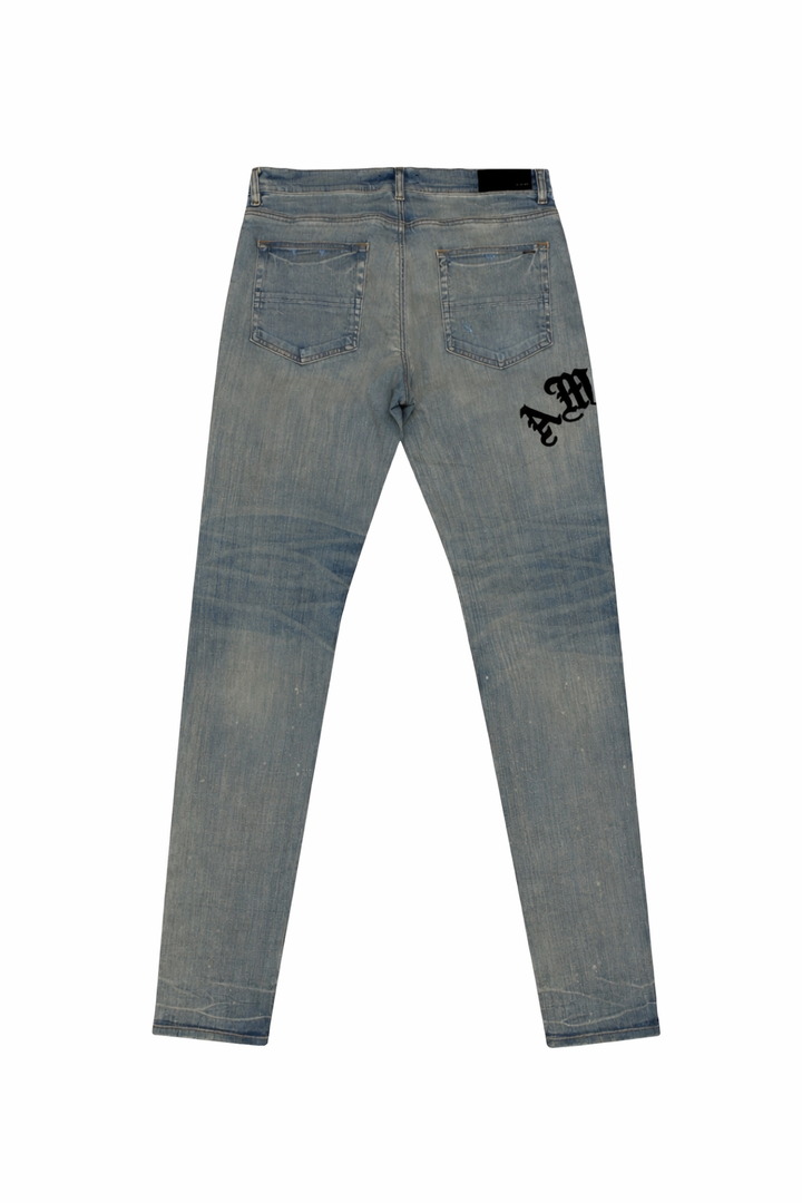 Amiri Old English Jeans