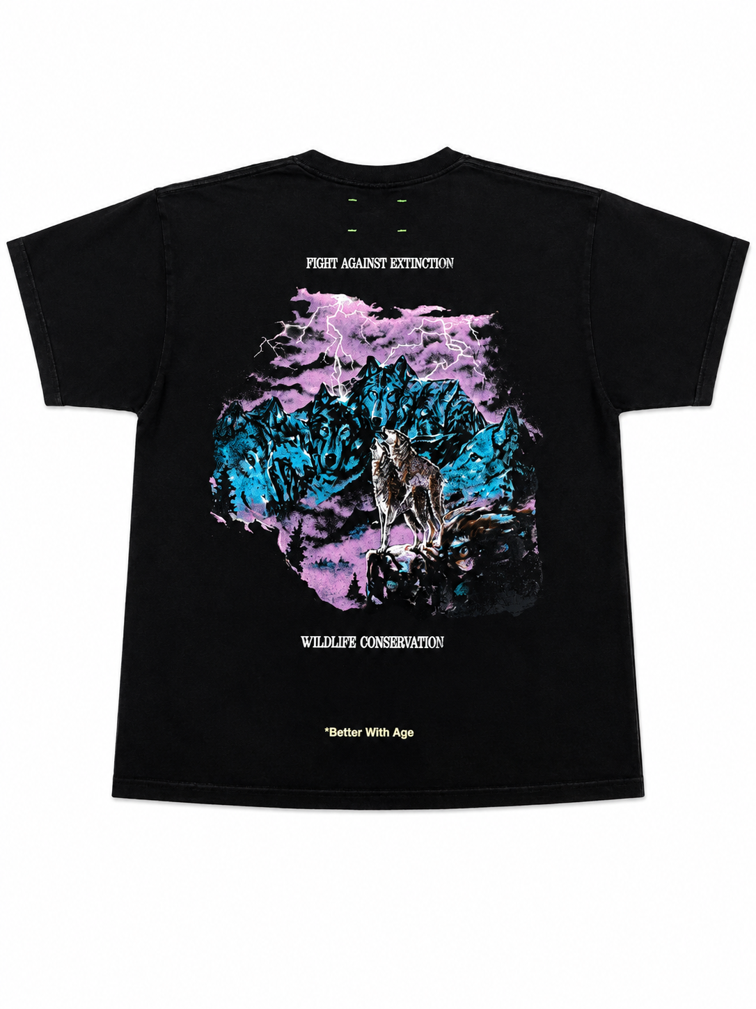 Better With Age Feral Tee Black (XXL)