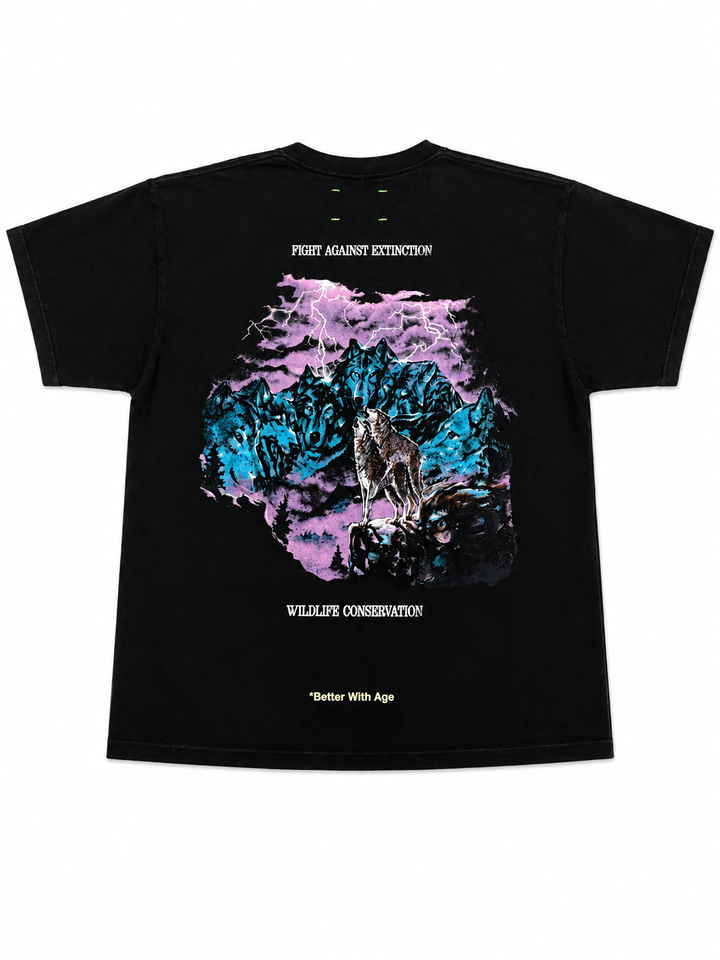 Better With Age Feral Tee Black (XXL)