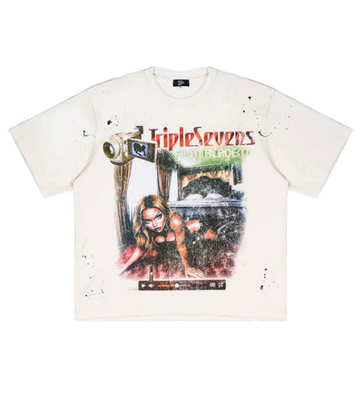 Triple Sevens Filmstar Tee White Image