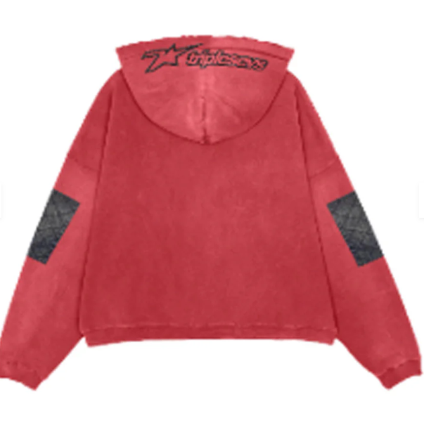 Triple Sevens Moto Red Hoodie ComplexCon Exclusive