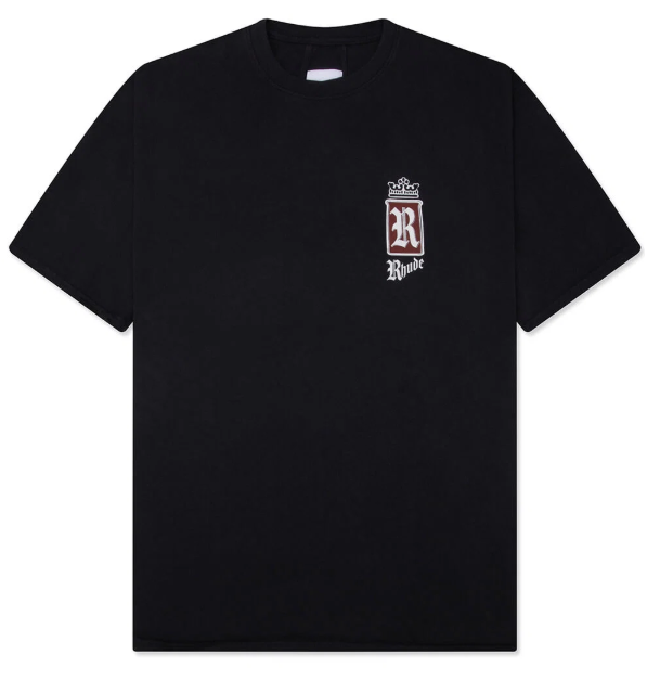 Rhude Fumar 91 Tee - Vintage Black/White/Red