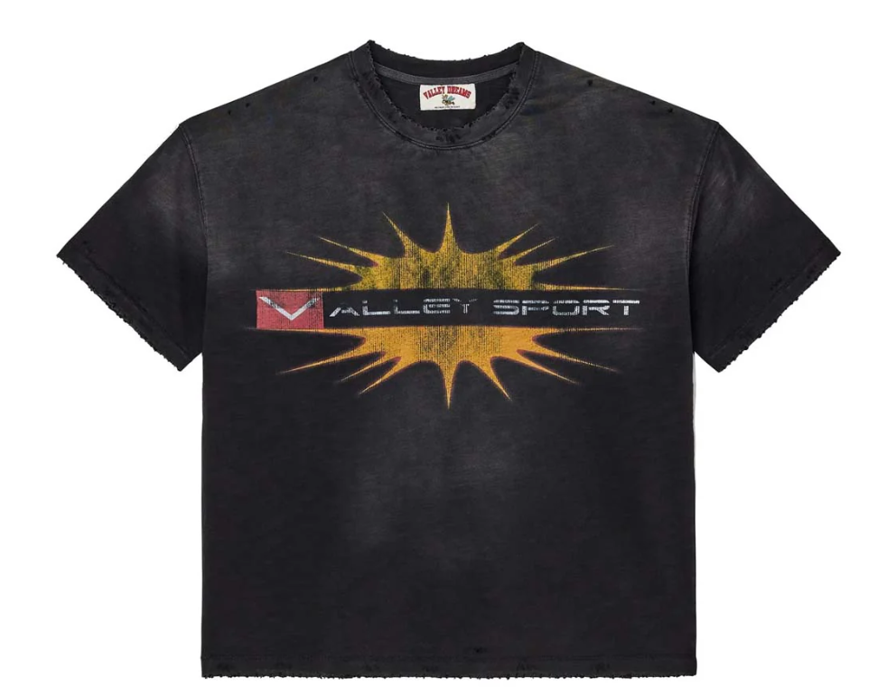Vale Forever Sunshine Black Tee