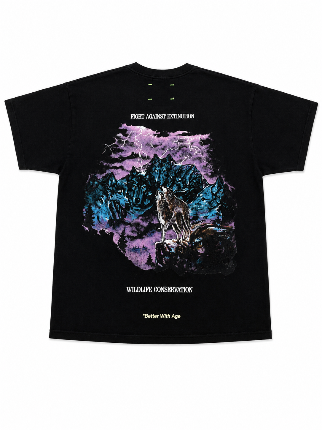 Better With Age Feral Tee Black (L)