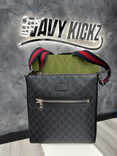 Gucci Messenger GG Supreme Black/Grey Image
