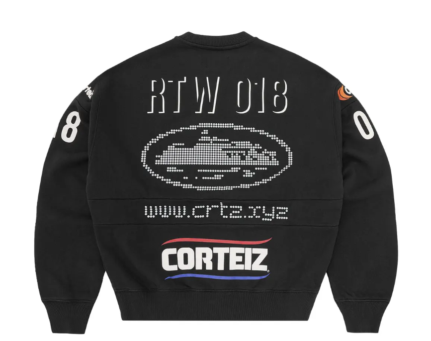 Corteiz Sponsors Crewneck 'Black'