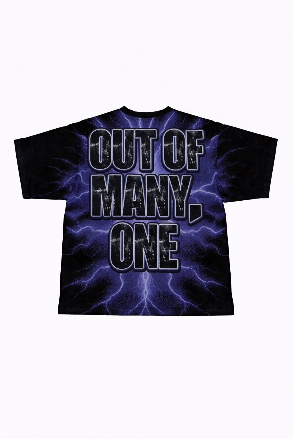 Godspeed Purple Skull Chair Tee